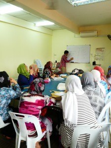 sewing class